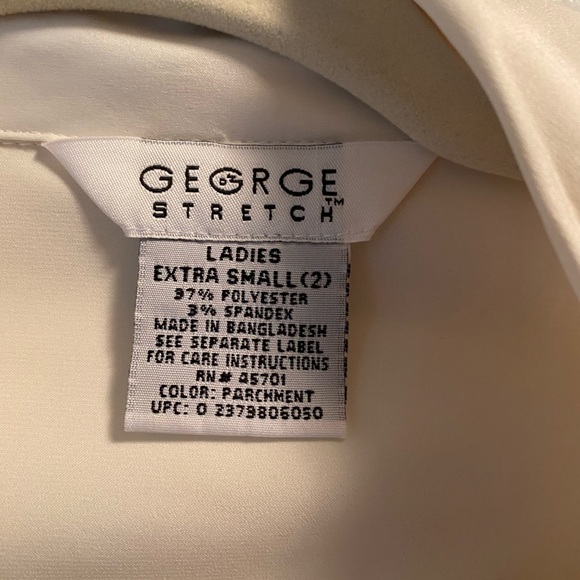 Silk Button Down Blouse - Picture 2 of 6